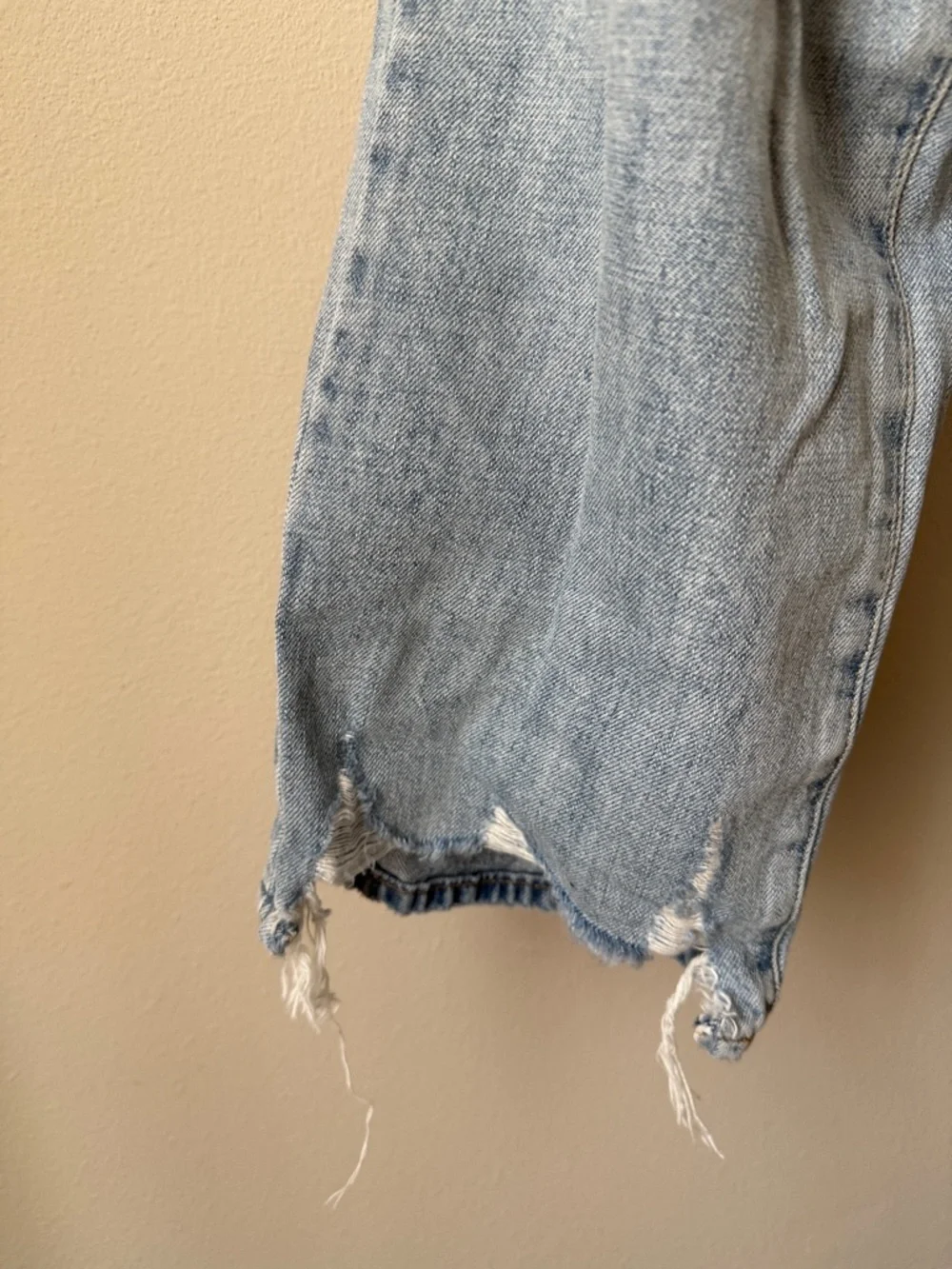 Pistola Charlie High Waist Straight Leg Distressed Jeans - Picture 2 of 7